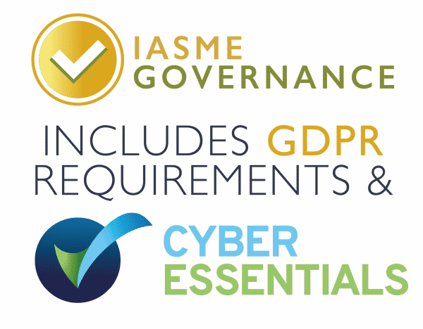 IASME Governance Includes GDPR Requirements and Cyber Essentials